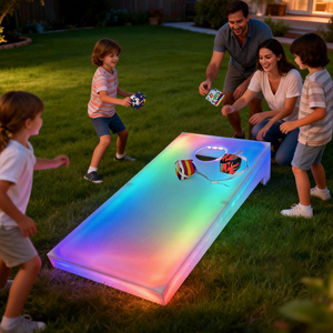 Jeu <span class=keywords><strong>de</strong></span> Cornhole Électronique avec Télécommande <span class=keywords><strong>pour</strong></span> l'<span class=keywords><strong>Extérieur</strong></span> – Idéal <span class=keywords><strong>pour</strong></span> le Camping, Cadeau d'Anniversaire <span class=keywords><strong>pour</strong></span> Enfants, Adolescents, Adultes et Garçons - Product Image 3