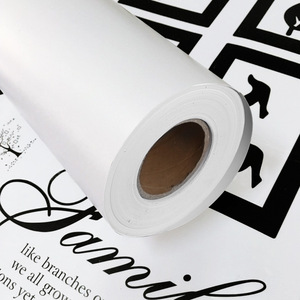 Rollo de Papel Adhesivo de Vinilo Mate Translúcido de 3 Pulgadas, Blanco, Impermeable, Imprimible con Tinta, Fabricante de Película Autoadhesiva - Product Image 6