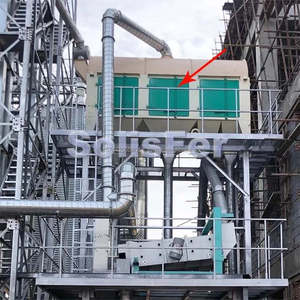Directo de fábrica SolisFer TCZK 200T/500T/1000T Montaje de acero galvanizado Tolva inferior Paddy Silos para la cría de pollos ISO CE - Product Image 3