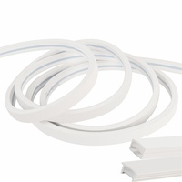 Couverture en silicone flexible néon Multi tailles 10X10mm 12X12mm 16X16mm Tube de canal en silicone flexible pour bande LED