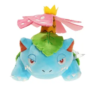 Pokemoned Dolls Toy Anime Easter Sylveon Bulbasaur Cosplay Sunflower Stuffed Animal Toys Rose Immortal Flower Stuffed Decoration