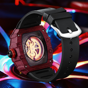 BINBOND J7751 7751 meccanico automatico scheletro orologio moda <span class=keywords><strong>uomo</strong></span> sport Silicone da polso impermeabile data luminosa <span class=keywords><strong>orologi</strong></span> <span class=keywords><strong>uomo</strong></span> - Product Image 6