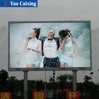 Outdore Haute rafraîchissement led affichage spécification mur led publicité vidéo panneau d'affichage smd2727 p8 led écran extérieur