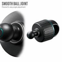 Support de téléphone pour moto, robuste, étanche, de haute qualité, personnalisable, tête sphérique utilisable 17 mm pour vélo électrique et téléphone portable