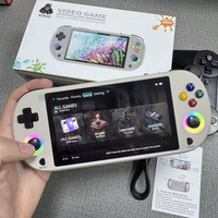 Console de jeu vidéo portable rétro M22 Pro Mini console de jeu portable de 5.0 pouces avec contrôleur sans fil 2.4G Jeux 3D M22pro