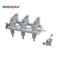 Sectionneur haute tension intérieur 12 kV série GN19-12 |   Interrupteur isolant triphasé