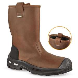 JALLATTE-JYJY223-Bottes marron/noir JALMUDO S3 CI SRC - Product Image 1