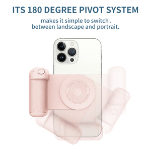 مقبض قبضة كاميرا الهاتف المغناطيسي مع مصراع لاسلكي عن بعد مقبض كاميرا Magsafe قوس بلوتوث لتصوير الفيديو والصور - Product Image 4