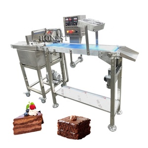 Machines à enrober de chocolat / Fraise séchée congelée enrobée de chocolat / Machine à enrober les biscuits de chocolat - Product Image 6