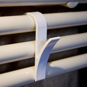 Support mural K701 pour radiateur chauffe-serviettes, crochet de salle de bain, porte-vêtements - Product Image 6