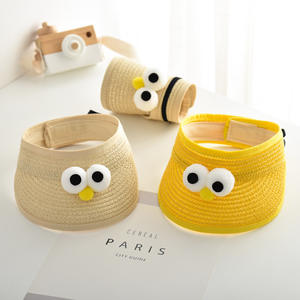 Venta al por mayor de alta calidad bebé gorras niño niños sombreros de paja niños al aire libre sol verano <span class=keywords><strong>protector</strong></span> <span class=keywords><strong>solar</strong></span> gorra - Product Image 5