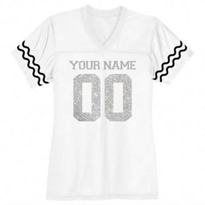 เสื้อเจอร์ซีย์ฟุตบอลตาข่ายโพลีเอสเตอร์ทรงวินเทจ พิมพ์ลายเพชร ระบายอากาศได้ดี แขนสั้น ไซส์ใหญ่สำหรับผู้ชาย - Product Image 3
