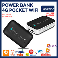 Mifis Unlocked Router Wi-fi, 4G Mobile 150Mbps Slot Usb Hotspot Nirkabel 4G Lte WIFI Modem Router dengan Slot Kartu Sim
