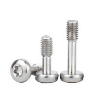 Vis à tête cylindrique Torx DIN en acier inoxydable, semi-captive, diverses tailles M3 M4 M6 M8, à tête ovale (type 'cheese cap'), 25mm-80mm, Grade 10.9 12.9
