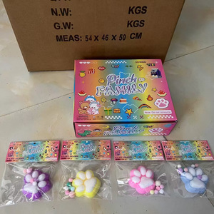 JN-<span class=keywords><strong>Jouet</strong></span> à pincer doux TPR fait à la main, patte spongieuse Taba unique pour enfants de 5 à 7 <span class=keywords><strong>ans</strong></span>, rebond lent, hamster, patte de chat, idée cadeau - Product Image 4