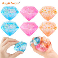 Jouet Squishy en Maltose Extensible Anti-Stress, Jouet Sensoriel Doux à Presser en Forme de Bonbon pour Enfants et Adultes