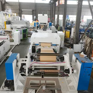 EVA extrusion laminating machine PET film hot coating line CPP PE lamination with PET Alu foil