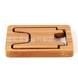 Bamboo <b>pot</b> <b>lid</b> holder, creative style, foldable <b>pot</b> <b>lid</b> storage rack, cutting board rack, drain rack, made of wood. - Product Image 5