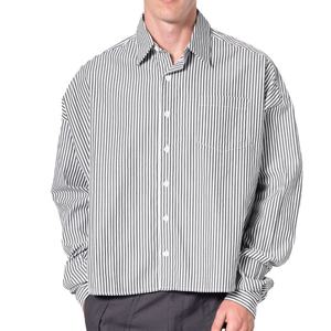 Chemises à manches longues en coton mélangé à carreaux de haute qualité, nouvelle mode chic, chemisiers amples vintage à boutons pour hommes - Product Image 5