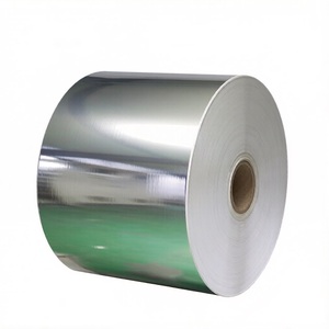 Carton laminé avec film PET métallisé argenté pour canettes de boissons et emballages alimentaires, conforme aux normes FDA - Product Image 1