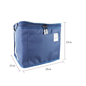 Sac à déjeuner imperméable en polyester bleu de la marque Senda, logo personnalisé, motif de dessin animé, isotherme, décontracté, pour femmes et enfants, nouvelle mode - Product Image 2