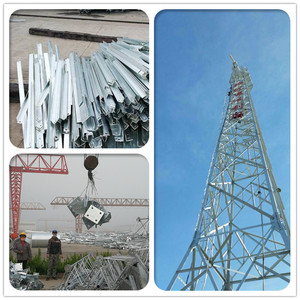 เสาโทรคมนาคมเหล็กสำหรับเสาอากาศ GSM, WiFi, BTS และโทรศัพท์มือถือแบบมุมฉาก - Product Image 4