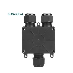 Junction Hot Sale Y-Type IP68 Plastic Waterproof Electrical Junction Box Waterproof Electrical Cable Junction Boxes Cable Connection Box