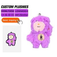Boneka Hewan Lucu Custom 30cm Isi Kapas PP Lembut OEM ODM 100 Pcs MOQ untuk Hadiah Anak Pesta Grosir