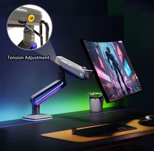 แขนยึดจอเกมมิ่ง NB ERGONOMIC สำหรับจอแบน/จอกว้างพิเศษ/จอก้นโค้ง ขนาด 32 ถึง <span class=keywords><strong>60</strong></span> นิ้ว ขาตั้งจอแบบ Heavy Duty รองรับมาตรฐาน <span class=keywords><strong>VESA</strong></span> รุ่น G70 - Product Image 6