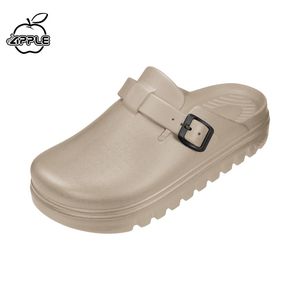 9981 Clog EVA แบบพรีเมี่ยมจากประเทศไทยรองเท้าส้นตึก EVA แบบนุ่มลื่นกันลื่น homecross-border ขายส่ง - Product Image 3