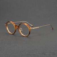 Monture de lunettes tendance en acétate de titane, monture intégrale de haute qualité pour adultes unisexe, vente chaude