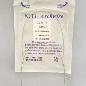 Cu-niti-<span class=keywords><strong>Arco</strong></span> de alambre para <span class=keywords><strong>ortodoncia</strong></span>, alambre para <span class=keywords><strong>arco</strong></span> dental - Product Image 3