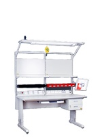 Banc de travail antistatique LEENOL ESD, table de travail de laboratoire, table de travail électronique, mobilier de laboratoire antistatique pour atelier électrique