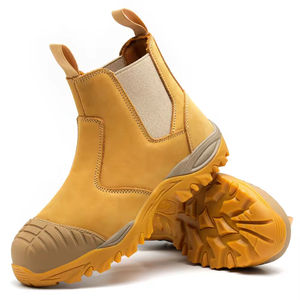 Botas de trabajo resistentes al desgaste para obras de construcción, ropa de trabajo, zapatos deportivos impermeables y antideslizantes para senderismo para hombres - Product Image 5