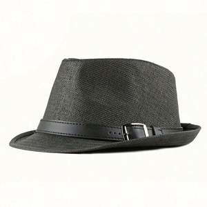 Wholesale Custom <b>Mens</b> Panama Fedora <b>Hats</b> <b>Straw</b> <b>Hat</b> - Product Image 2