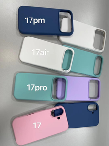 Custodia in Silicone Morbido di Alta Qualità per Apple 17 Pro Max, <span class=keywords><strong>Cover</strong></span> in Silicone Liquido per iPhone 12 13 14 15 16 17 Pro Max - Product Image 2