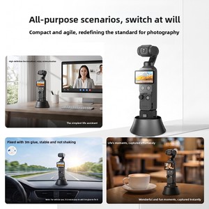 Base Estabilizadora de Silicona Antideslizante para DJI Osmo Pocket 3 4, Soporte de Escritorio, Protección, Soporte para Cámara, Accesorio - Product Image 3