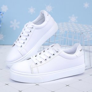 Zapatillas de deporte para niñas, zapatos informales para estudiantes universitarios, <span class=keywords><strong>deportivas</strong></span> <span class=keywords><strong>blancas</strong></span> a la moda para caminar, para verano - Product Image 4