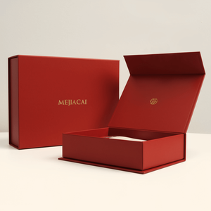 Özel Logo kırmızı manyetik hediye karton kutu lüks geri dönüşümlü uyku göz maskesi manyetik kapatma sert ambalaj kutusu - Product Image 1