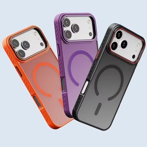 Matte Clear per <span class=keywords><strong>iPhone</strong></span> 17 custodia di ricarica Wireless aria per <span class=keywords><strong>iPhone</strong></span> 17 16 15 14 Plus Max <span class=keywords><strong>13</strong></span> 12 <span class=keywords><strong>Pro</strong></span> copertura magnetica antiurto - Product Image 1