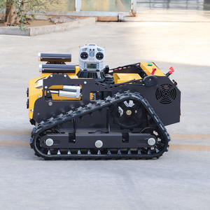 Tondeuse à gazon industrielle télécommandée sans fil à essence avec batterie 24V, autopropulsée, à braquage zéro pour l'entretien des pelouses - Product Image 6