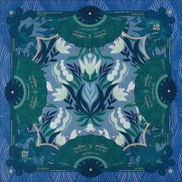 Tuiles de Mahjong Américaines Vert Forêt avec Tapis de Mahjong Imprimé Paon Bleu – Ensemble pour Soirée de Jeu en Famille