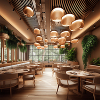 Ensemble de salle à manger moderne commercial en gros pour restaurant, mobilier de café, table et chaises de salle à manger, ensemble de table à manger 6 places