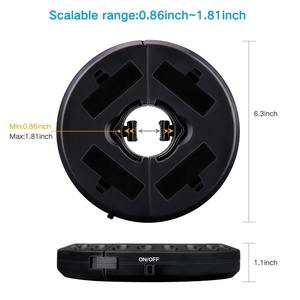 Lampe de parasol à 28 LED pour parasol de plage, 3 modes de luminosité pour le jardin, le camping, les tentes, l'éclairage intérieur et extérieur - Product Image 3