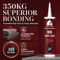 Scellant polymère haute résistance MS à haute adhérence 300 ml, adhésif de construction imperméable, colle liquide à séchage rapide pour carrelage, bois, métal