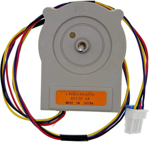 Moteur de ventilateur de condenseur pour <span class=keywords><strong>réfrigérateur</strong></span>-congélateur <span class=keywords><strong>LG</strong></span> EAU63103205 73132 73133 LFXS24623B compatible 12V 4 broches CC remplace 4509125 - Product Image 6