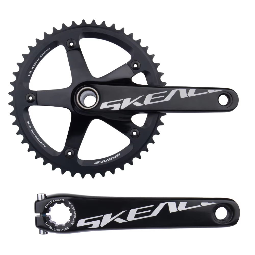 SKEACEクランク SKEACE Aluminum Alloy Hollowtech Crankset for Fixie Bikes