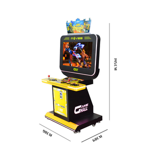เกมต่อสู้สองคนแบบหยอดเหรียญจอ LCD ขนาด32นิ้วสำหรับเล่นเกมในร่ม - Product Image 2