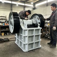 PE600x900Jaw Crusher Équipement de concassage de pierres Rock Jaw Crusher Machine pour l'exploitation minière de carrière Concassage agrégat