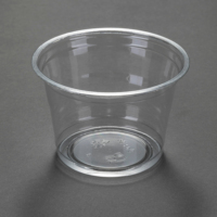 Gobelets à crème glacée jetables en PET transparent de qualité alimentaire 5/7/8/9/12 oz Vente en gros de gobelets à yaourt pour les boutiques de desserts et les supermarchés